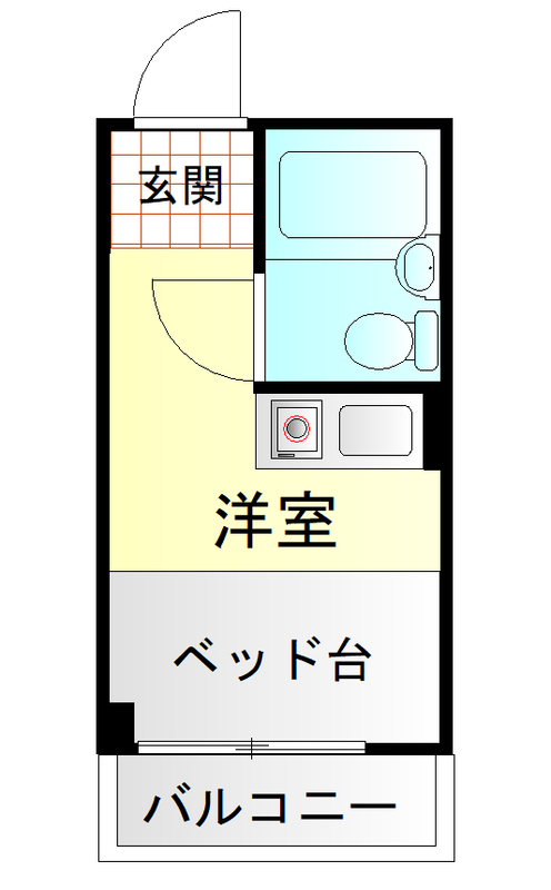 ウエストインパート10(東十条)の間取り