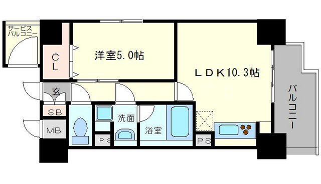 ウルバーノイリスの間取り