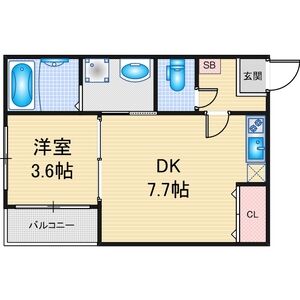 ハーモニーテラス中小田井の間取り