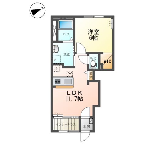 仮)取手市寺田新築アパートの間取り