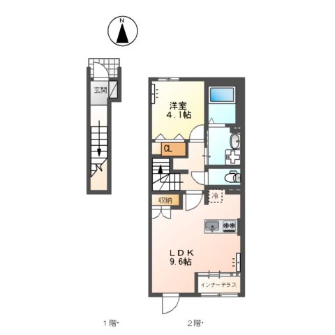 仮)太田市本町 Ⅲ期新築工事(住所未確定)の間取り