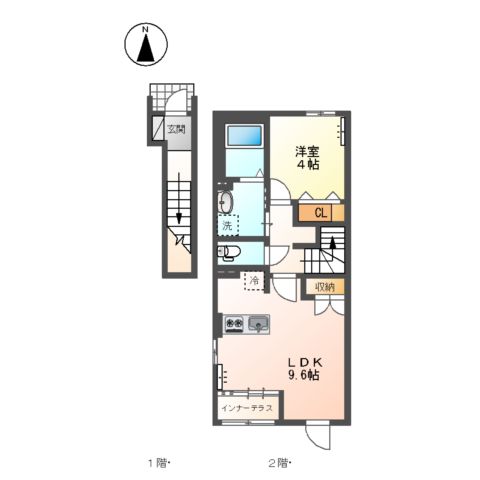 仮)太田市本町 Ⅲ期新築工事(住所未確定)の間取り