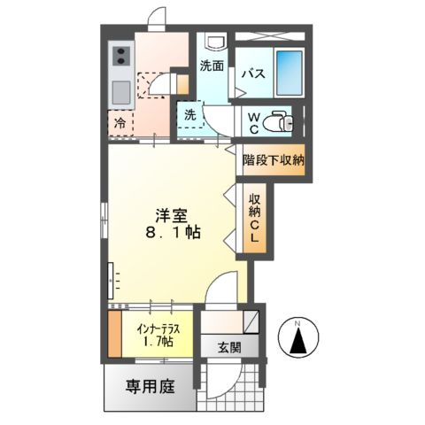 テンテラスの間取り