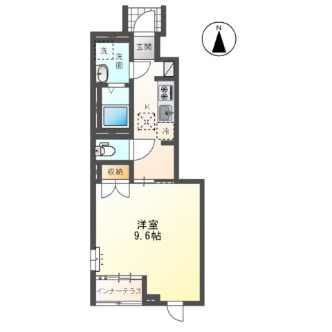 仮)東別所町アパートTR1013N1の間取り