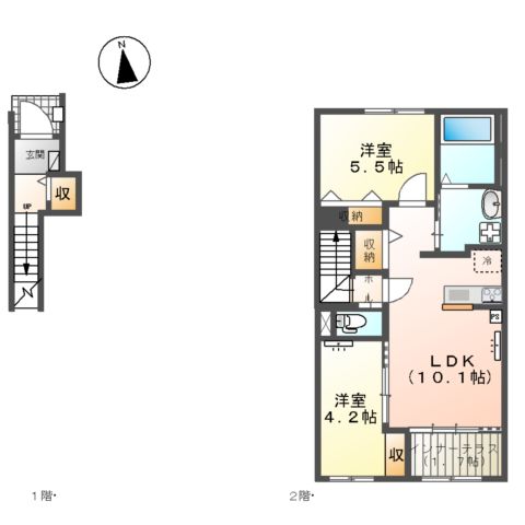 ルーラル パインズの間取り