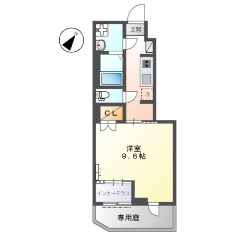 多摩区長尾新築アパート(仮の間取り