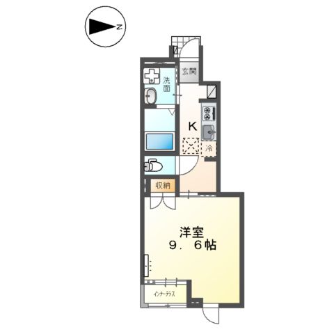 ヴェルジェⅩの間取り