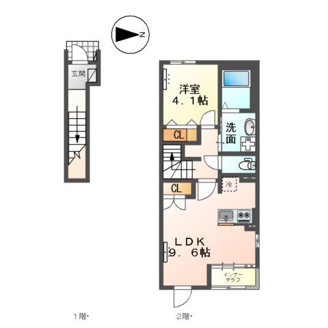 ヴェルジェⅩの間取り