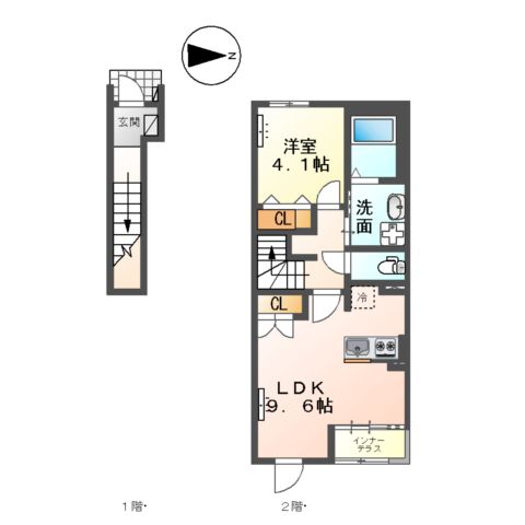 ヴェルジェⅩの間取り