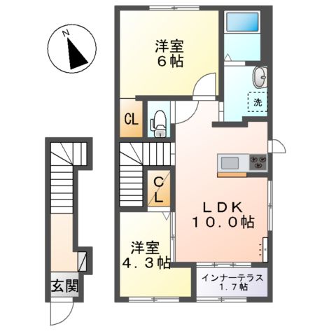 Cerezoの間取り