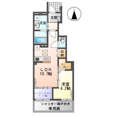 Richesse (リシェス)の間取り