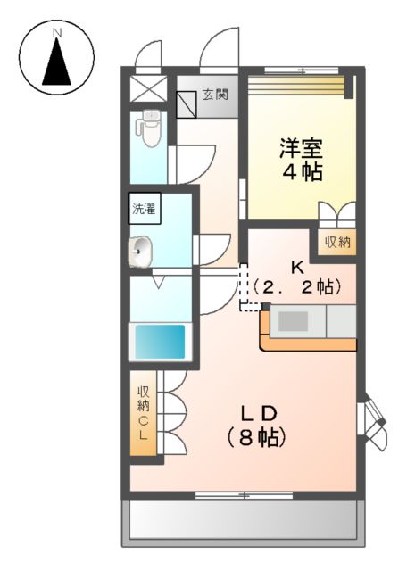 ラ・セレスの間取り