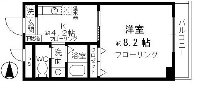 メビウス国立イーストの間取り