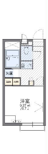レオパレスプリムラの間取り