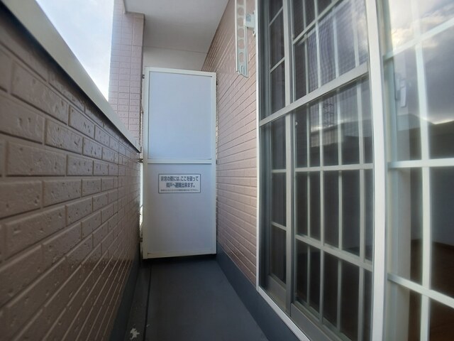 12/20 バルコニー