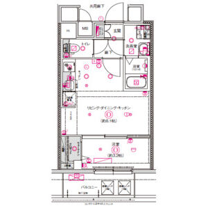 CREST TAPP東別院の間取り