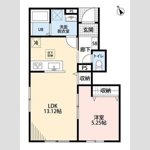 リーブルファイン久喜南の間取り