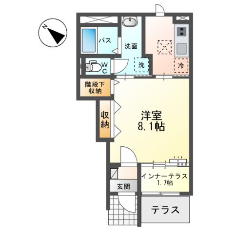 仮称)北初富 東中沢1丁目新築アパートの間取り