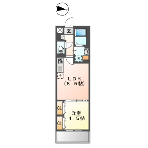 フェリーチェの間取り