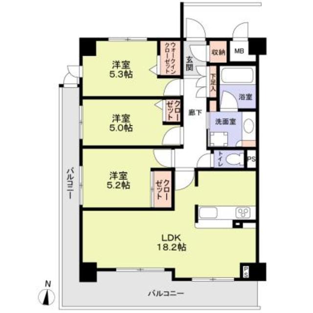 18/21 間取