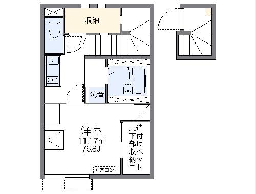 レオネクストジョーイの間取り