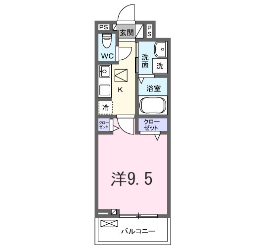 たばさはうすⅡの間取り