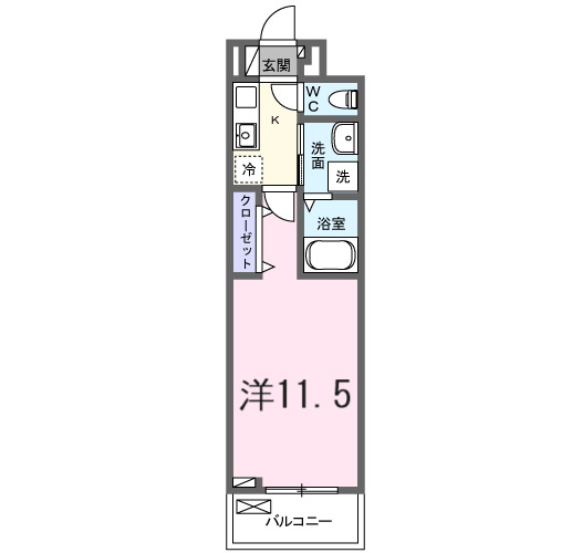 たばさはうすⅡの間取り
