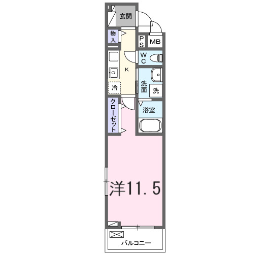 たばさはうすⅡの間取り