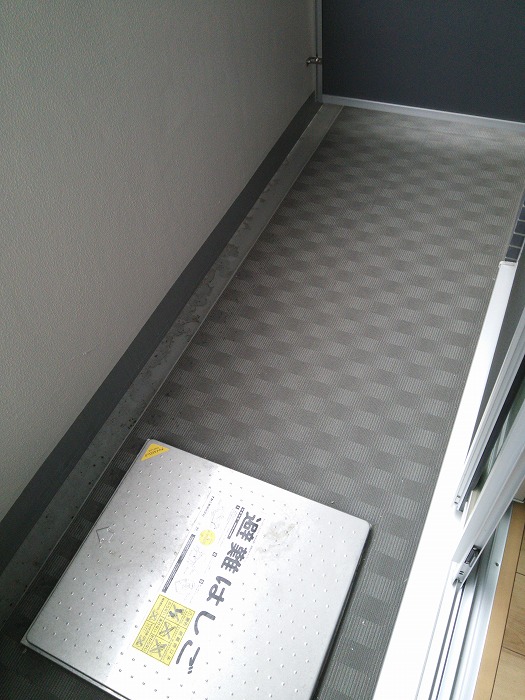 12/22 バルコニー