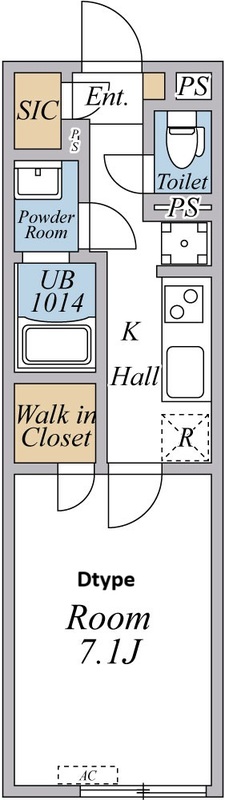 (仮称)リブリ・さいたま市桜区西堀(6)Aの間取り
