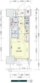 プレサンスSAKAEフロントの間取り