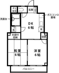 関澤ハイツの間取り