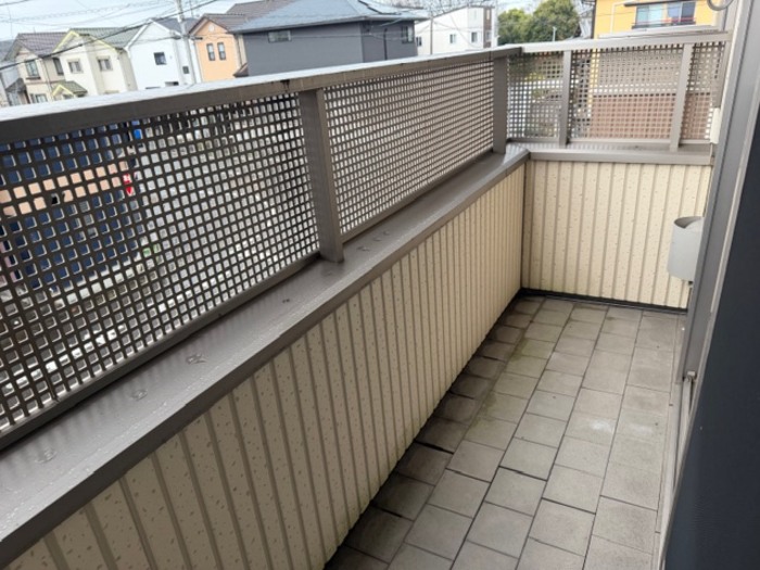 10/11 バルコニー