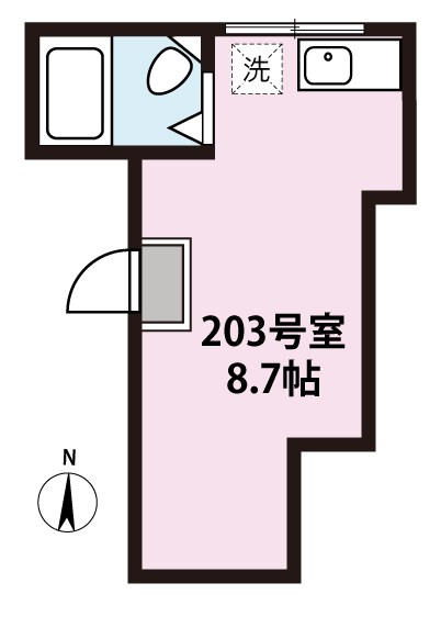 サンヒルハイツ EASTの間取り