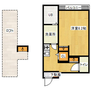 Residence Imaikeの間取り