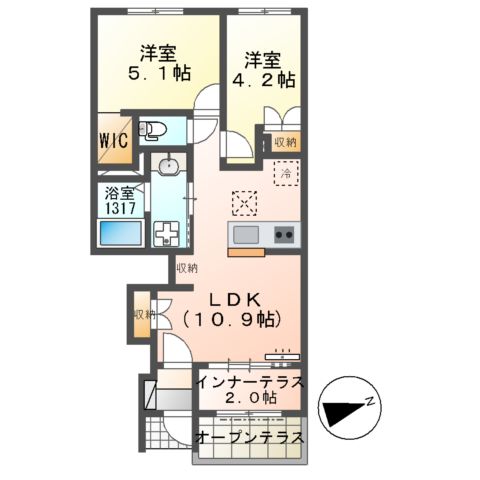 Colza(コルザ)の間取り