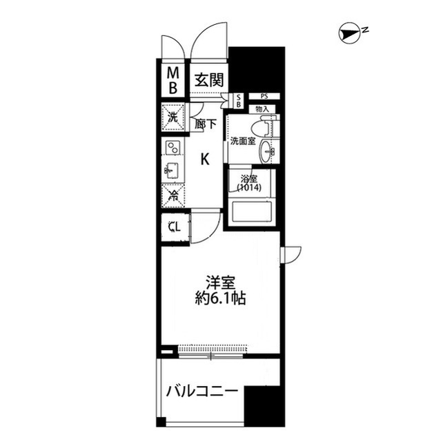 プレール・ドゥーク東京EAST Ⅳ RiverSideの間取り