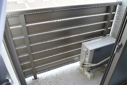 10/13 バルコニー