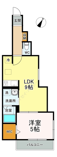 ルミエール・エタンセルseptの間取り