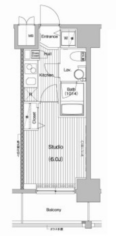 ガーラ・プレシャス品川Eastの間取り