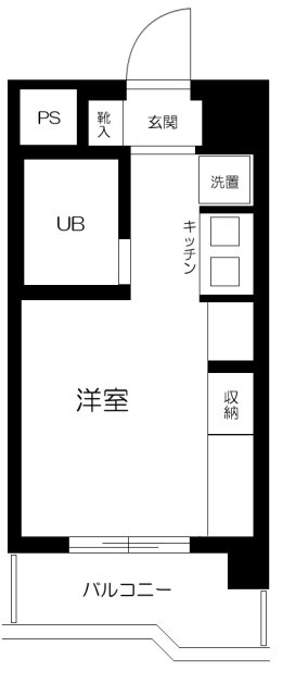 スカイコート明大前第2の間取り