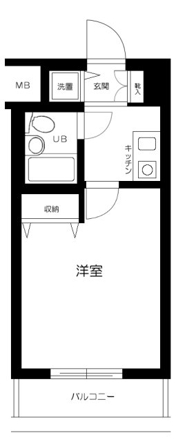 プラネット市ヶ谷の間取り