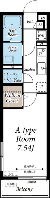 グレイス大久保の間取り