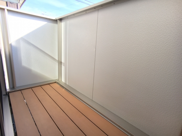 12/26 バルコニー