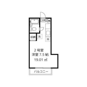 エクセルひばりヶ丘の間取り