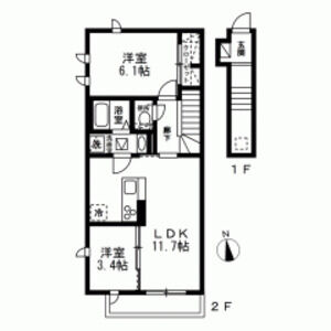 ロイジェント梅丘の間取り