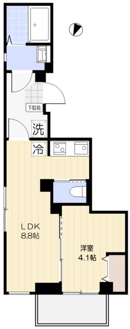 M’s武蔵小山の間取り