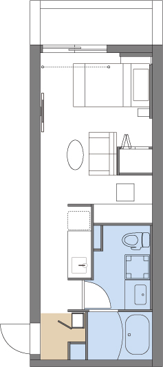 M-1 Tokyo 東矢口2の間取り