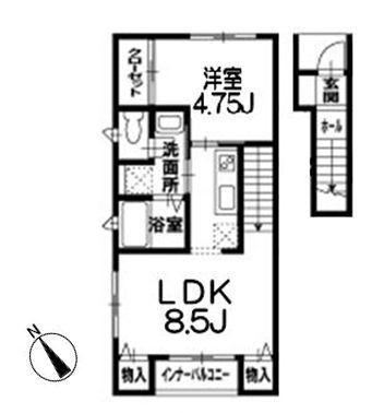 カサブランカ吉祥寺の間取り