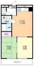 サニーハイツ東所沢の間取り
